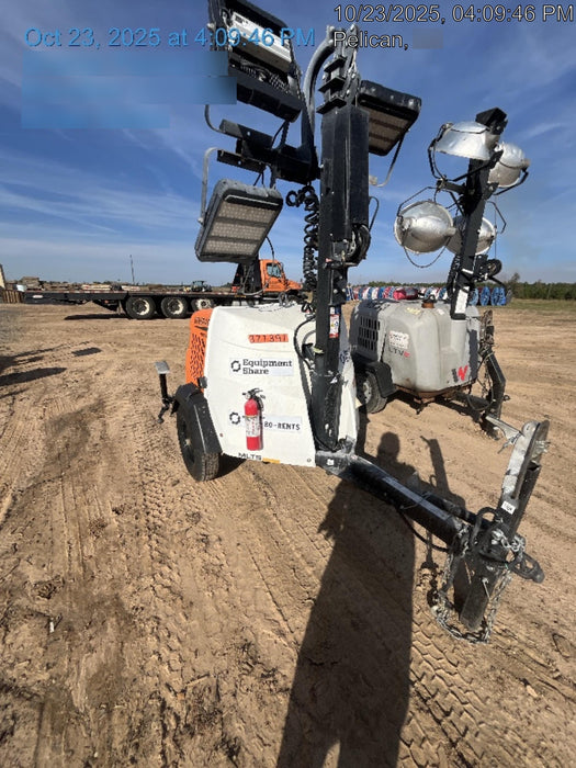 2023 Generac MLT2 Diesel, Flex Switch 120V Input, Powerzone Controller, 
(4) 320W LED Lights, 4kW Generator, 39.9 Gal Fuel Tank, 2" Ball, T3