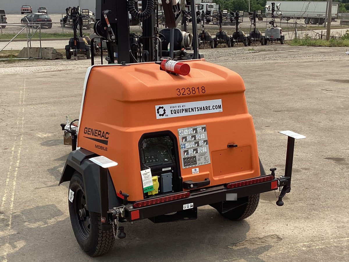 2023 Generac MLT2 Diesel, Flex Switch 120V Input, Powerzone Controller, (4) 320W LED Lights, 4kW Generator, 39.9 Gal Fuel Tank, 2" Ball, T3