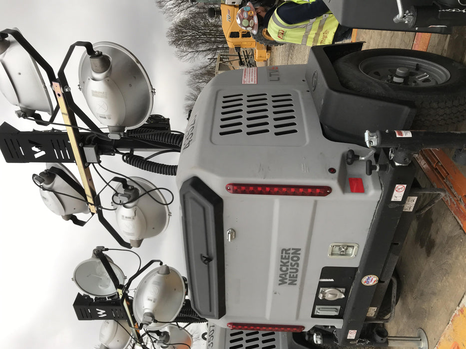 2019 Wacker Neuson LTV6L-MH Wacker Neuson LTV6L Mobile Light Tower w/Fuel Level Sensor Installed