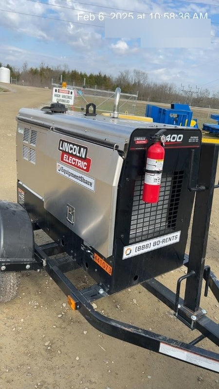 2024 Lincoln Electric LE400 Kubota V1505, Trlr, Cable Rack, Light Kit, ES Decals, T3