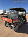 2019 Kubota RTV-X1140W-H 4wd Utility Cart, LED Strobe, Windshield Tempered Glass, Plastic Canopy, Wire Harness Kit, Backup Alarm