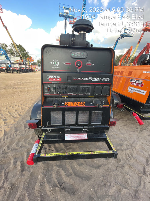 2022 Lincoln Electric Vantage 549X VANTAGE 549X READY-PAK 3