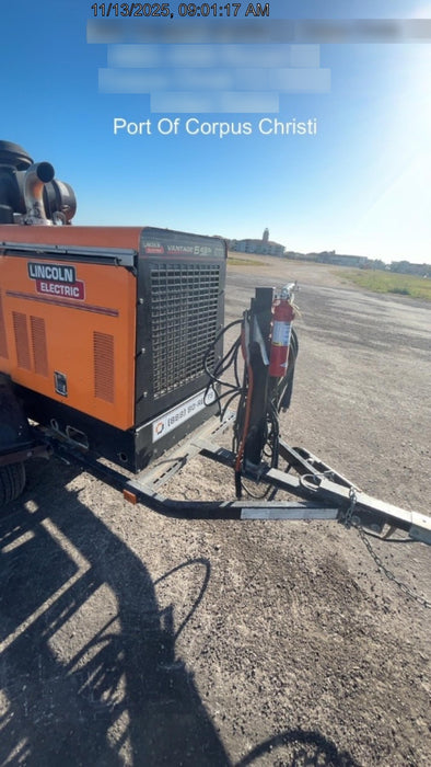 2022 Lincoln Electric Vantage 549X Crosslink Technology, Trailer Mounted, ES Decals, T3