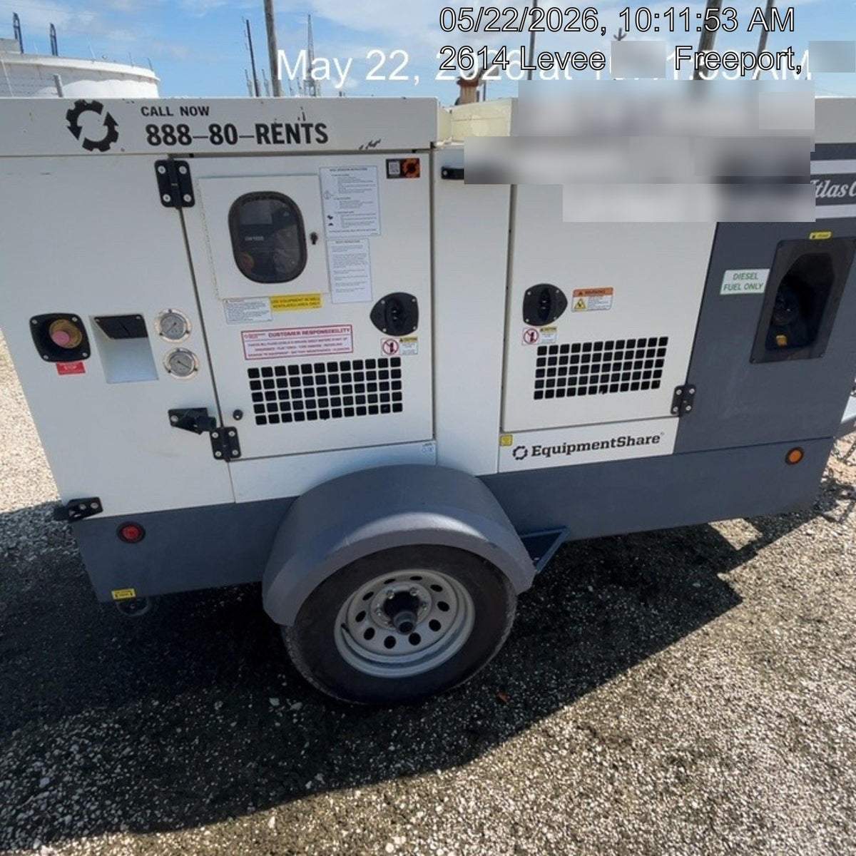 2023 ATLAS COPCO PAC F66 KD-S