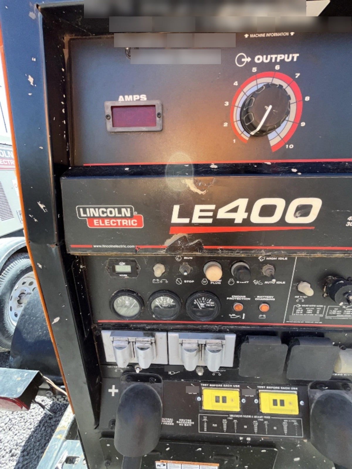 2023 Lincoln Electric LE400 Kubota V1505, Trlr, Cable Rack, Light Kit, ES Decals, T3