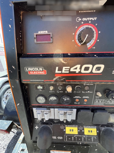 2023 Lincoln Electric LE400 Kubota V1505, Trlr, Cable Rack, Light Kit, ES Decals, T3