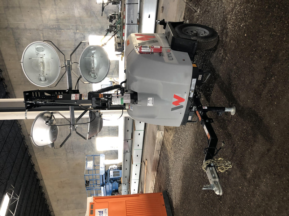 2019 Wacker Neuson LTV6L-MH Mobile Light Tower w/Fuel Level Sensor Installed