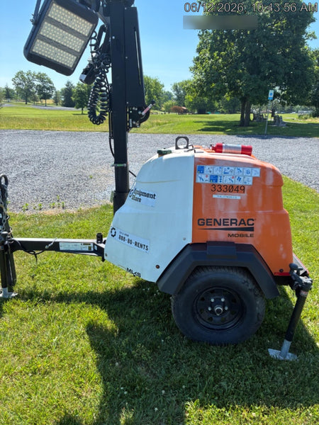 2023 Generac MLT2 Diesel, Flex Switch 120V Input, Powerzone Controller, (4) 320W LED Lights, 4kW Generator, 39.9 Gal Fuel Tank, 2" Ball, T3