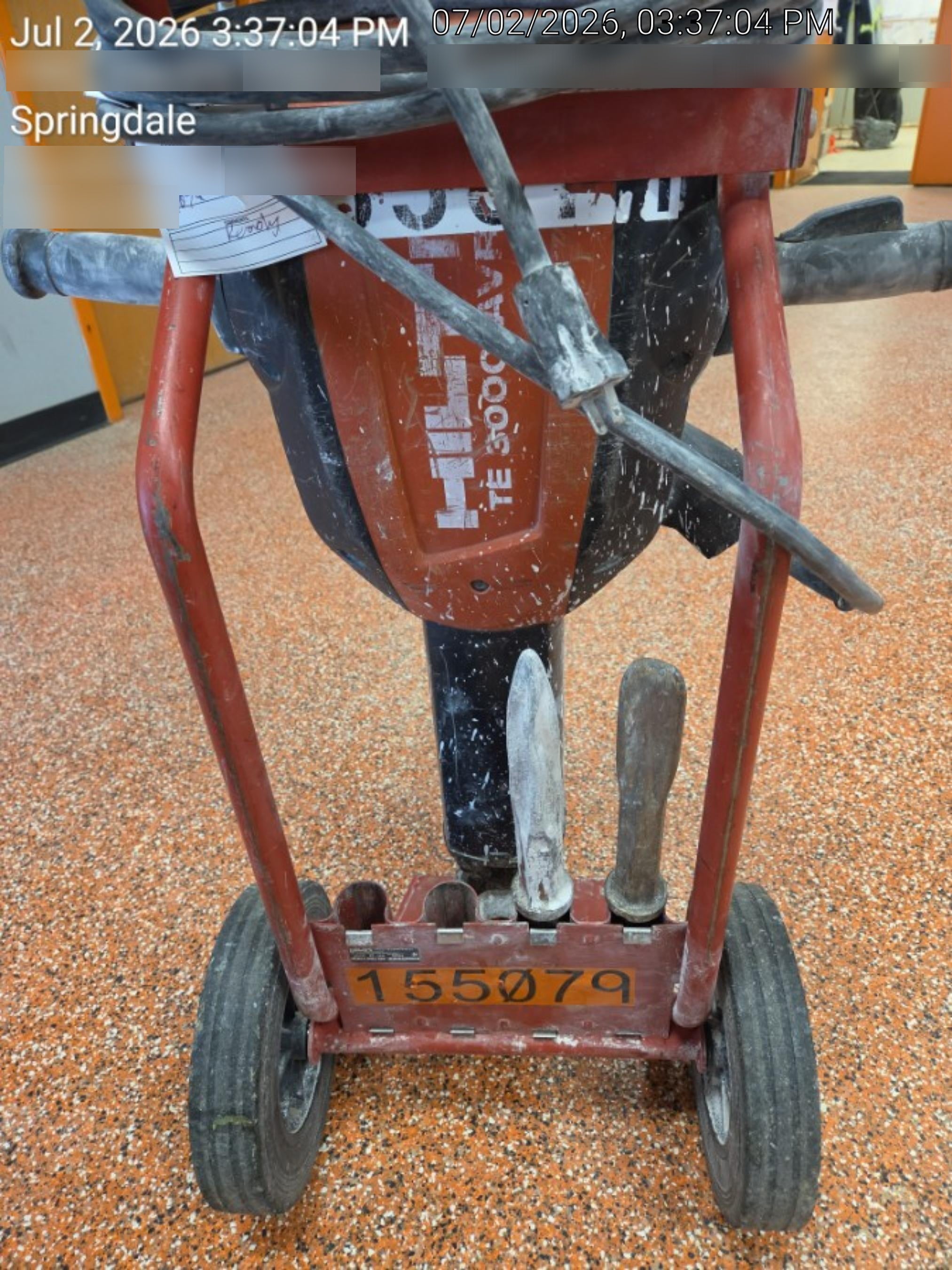 2021 HILTI TE 3000-AVR