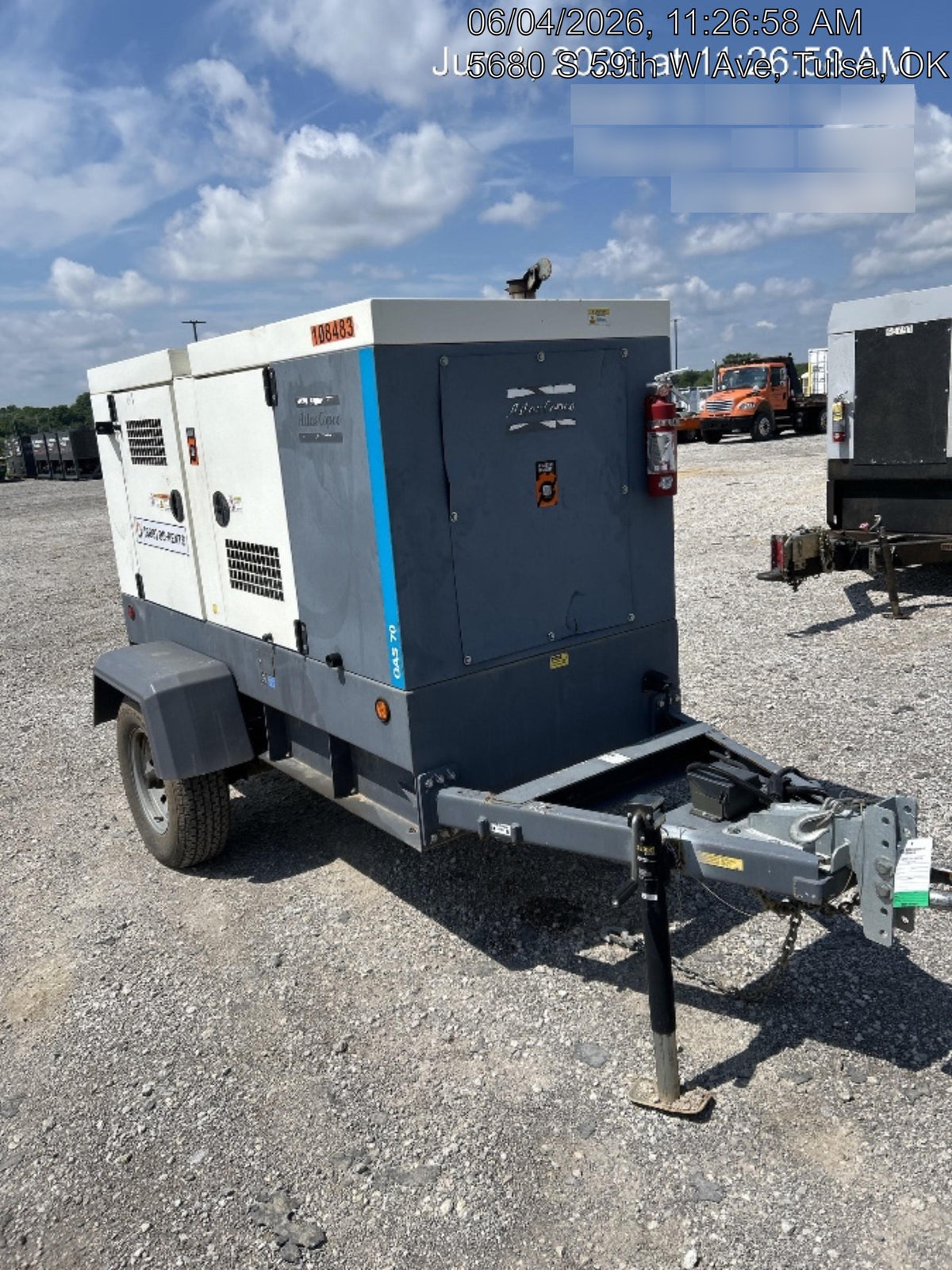2020 ATLAS COPCO QAS 70