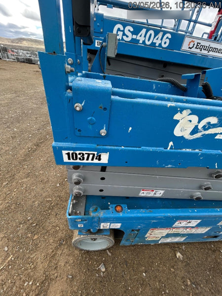 2020 Genie GS-1930 Solid Non Marking Tires, Beacon, Folding rails with half height swing gate, 800W Inverter