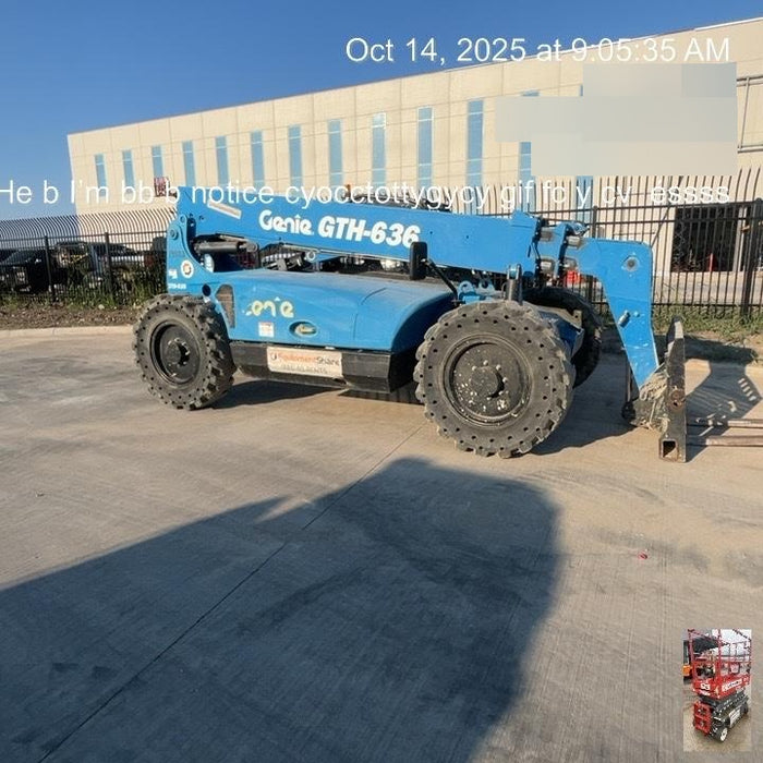 2018 GENIE GTH-636