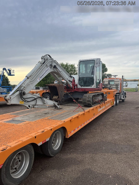 2019 Takeuchi TB290 Cab/Heat/AC Rubber tracks, Dozer blade, Travel alarm, Auxiliary hydraulics Manual QC, Hydraulic thumb, 18", 24", and 36" Buckets