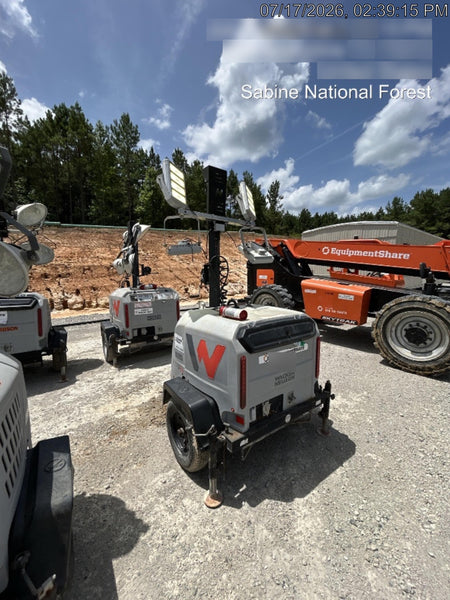 2019 Wacker Neuson LTV6K-LED LTV6K Light Tower, LED 300W, Telematics EQ SH Kubota
