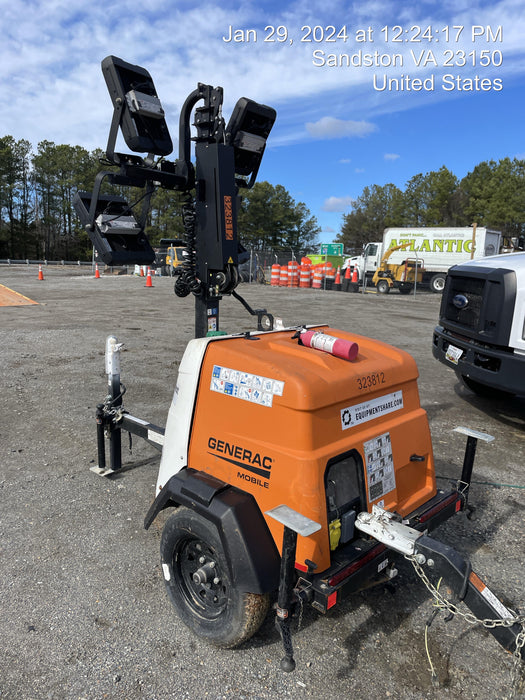 2023 Generac MLT2 Diesel, Flex Switch 120V Input, Powerzone Controller, (4) 320W LED Lights, 4kW Generator, 39.9 Gal Fuel Tank, 2" Ball, T3