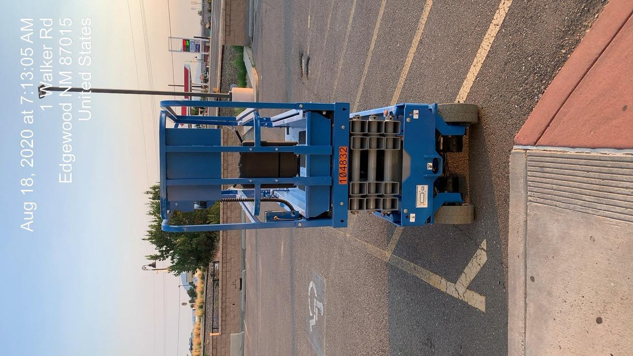 2020 Genie GS-1930 Fixed rails with chain entry gate - Pre A92.20