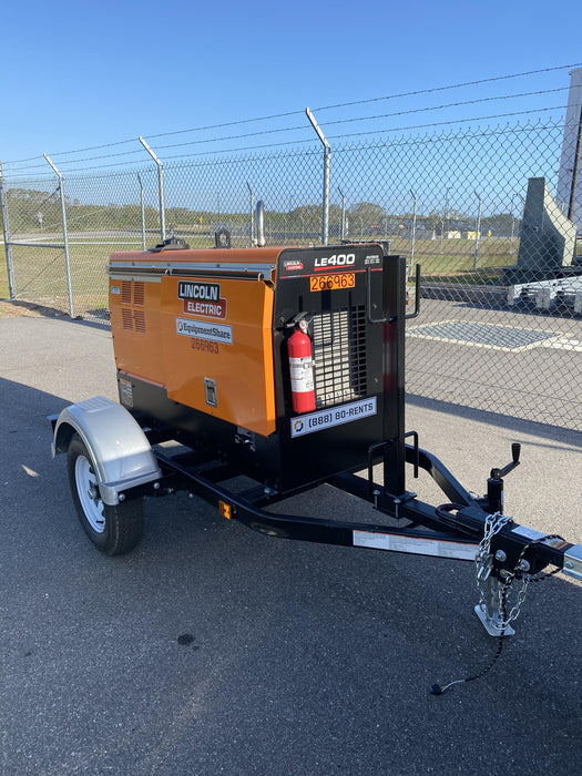 2022 Lincoln Electric LE400 Kubota V1505, Trlr, Cable Rack, Light Kit, ES Decals, T3