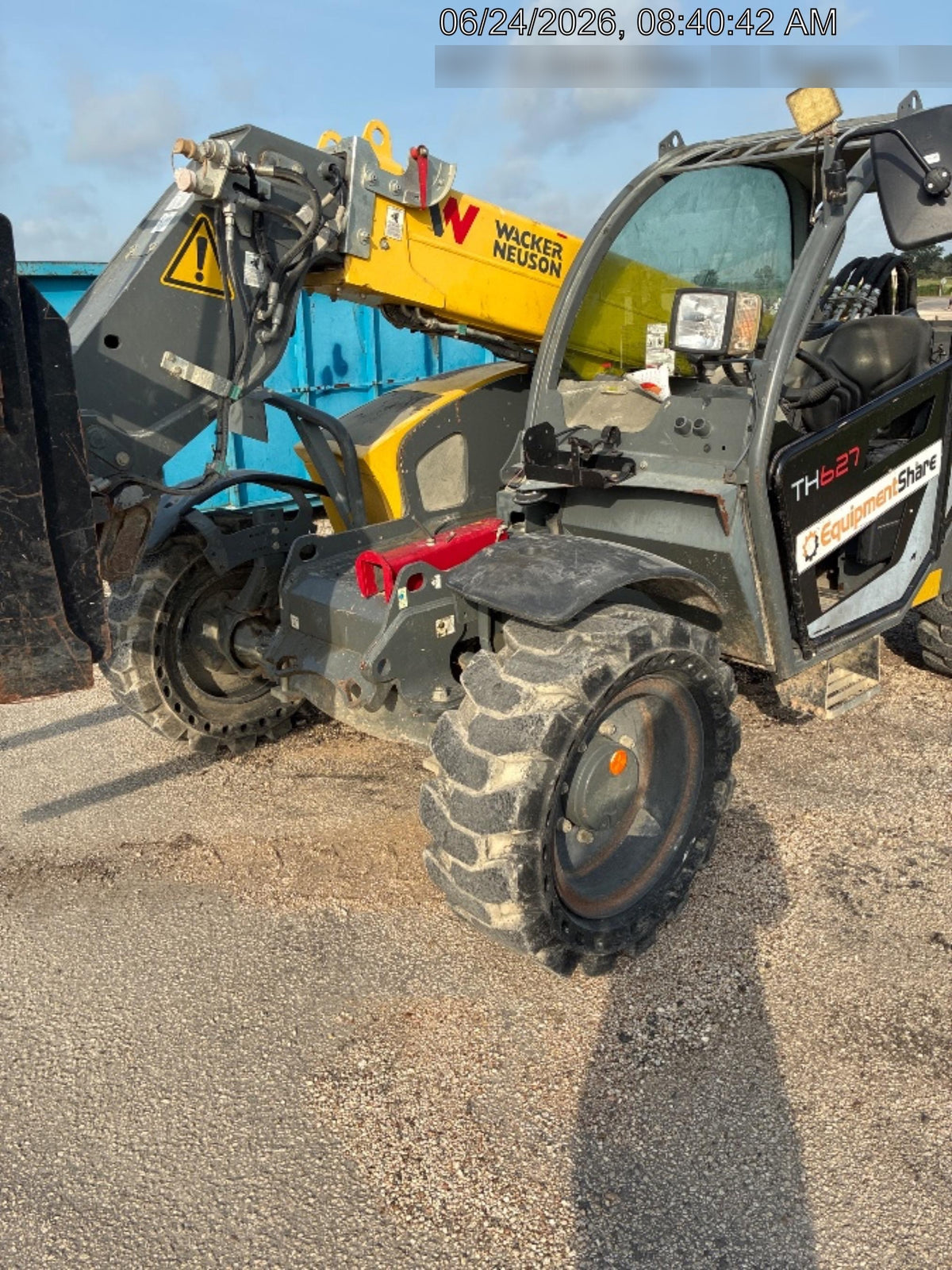 2018 WACKER NEUSON TH627