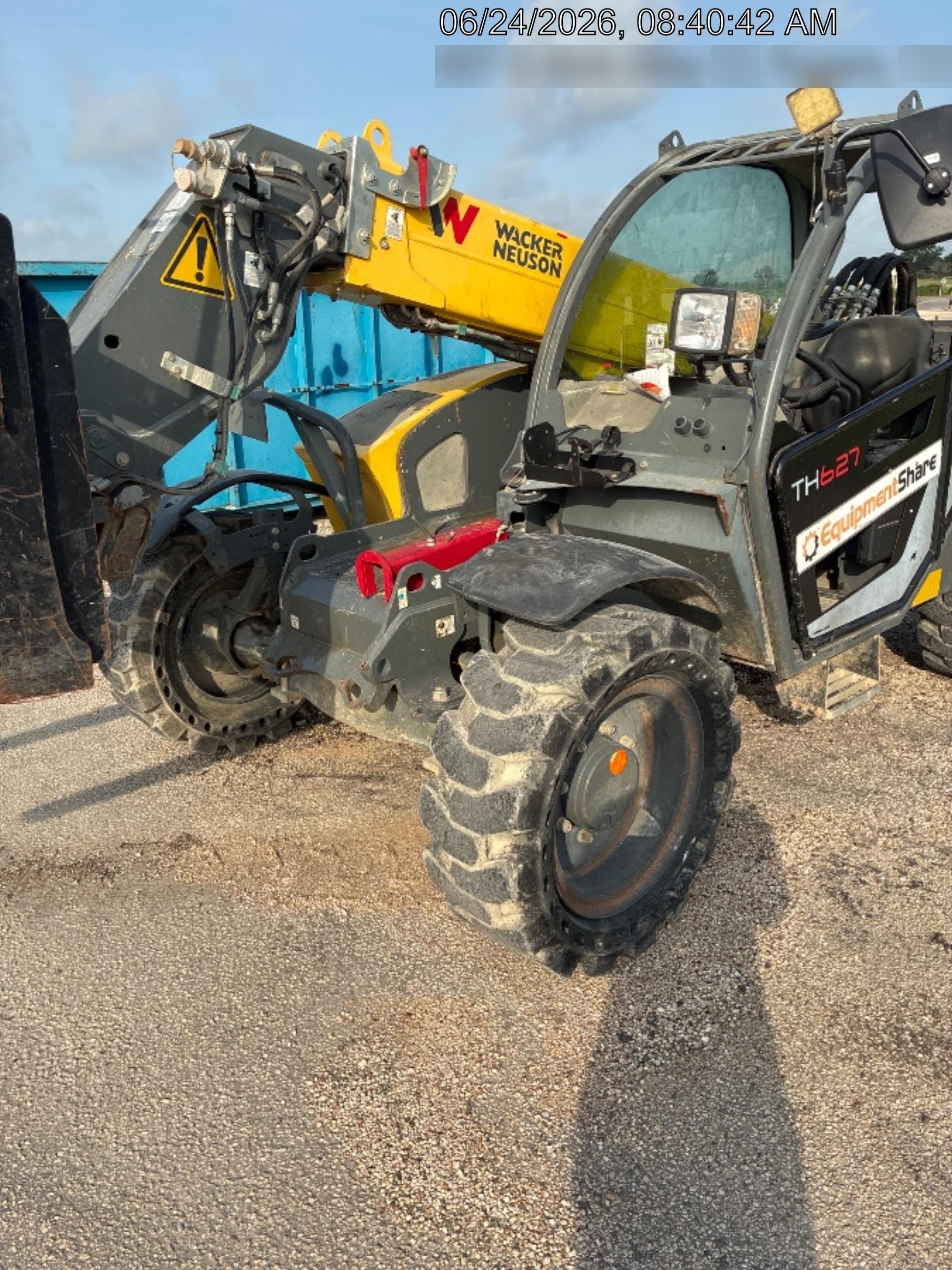 2018 WACKER NEUSON TH627