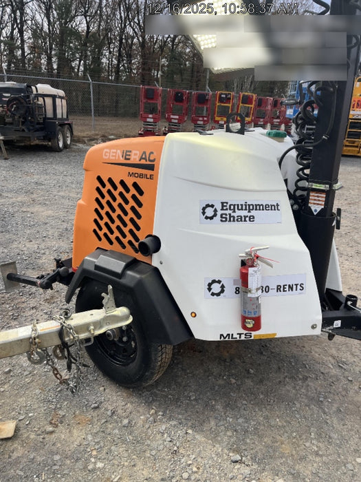 2023 Generac MLT2 Diesel, Flex Switch 120V Input, Powerzone Controller, 
(4) 320W LED Lights, 4kW Generator, 39.9 Gal Fuel Tank, 2" Ball, T3