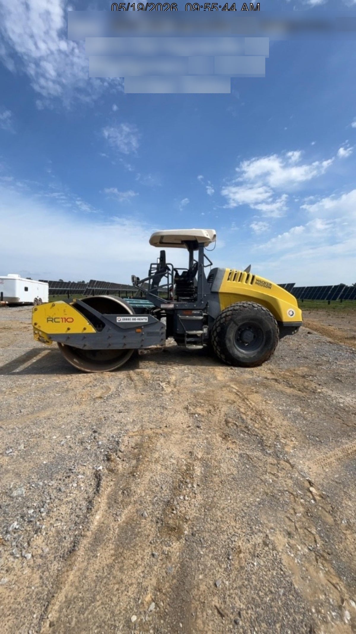2019 WACKER NEUSON RC110P