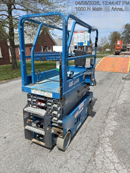 2019 Genie GS-1930 Fixed Rails with Chain Entry