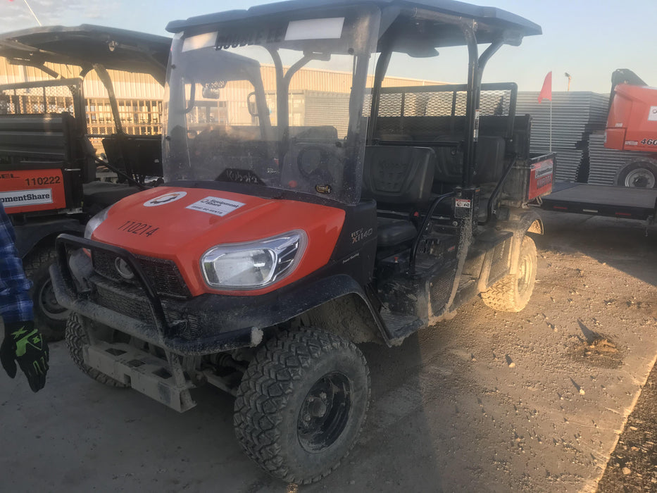 2020 Kubota RTV-X1140W-H Canopy, 4-Seater, Diesel, Windshield Acrylic Clear, Strobe Light, Backup Alarm