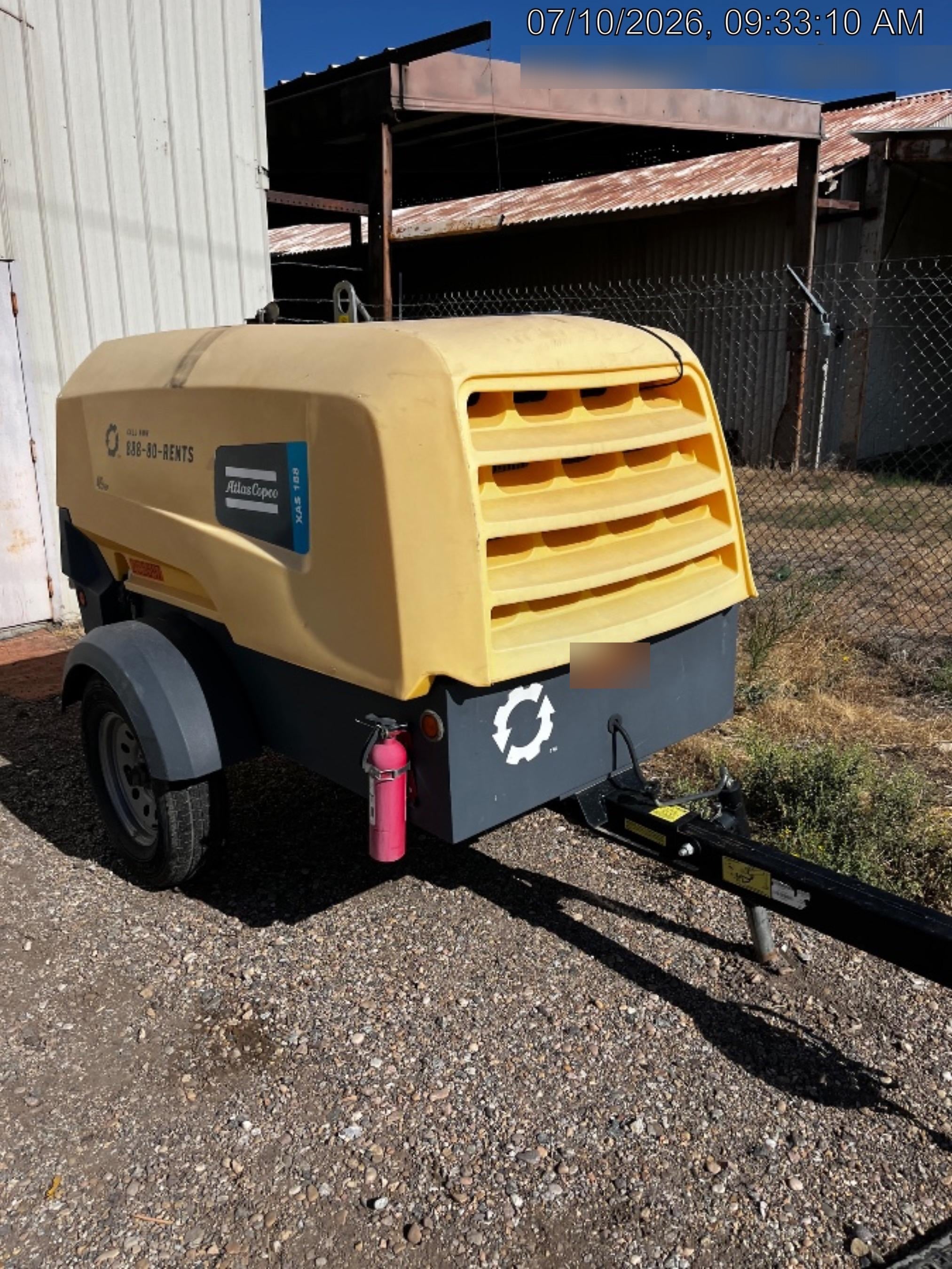 2022 ATLAS COPCO XAS188 CWK