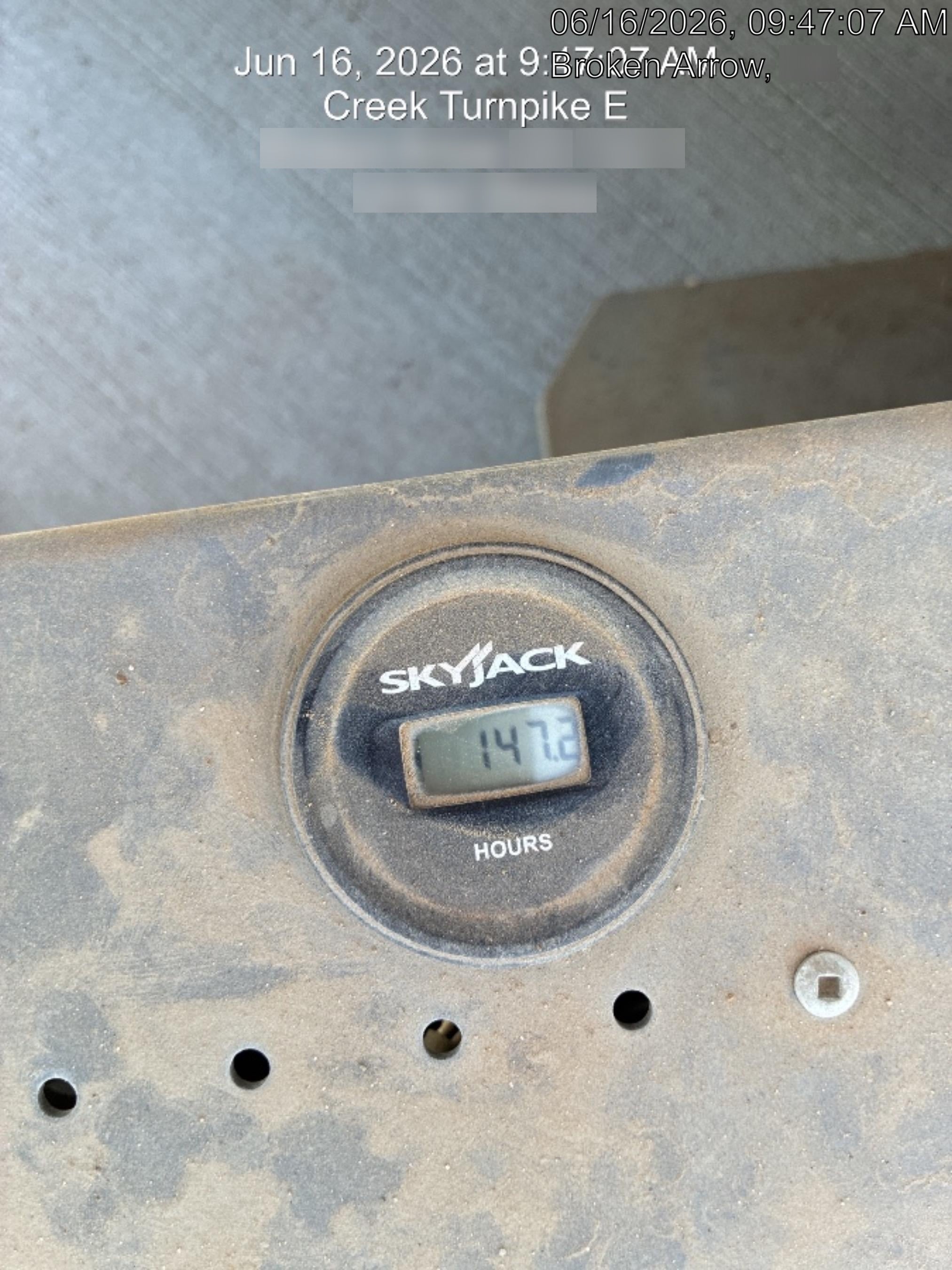 2019 Skyjack SJIII-3219 Standard Options, Trojan Batteries