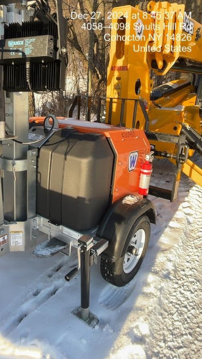 2024 Wanco WLTT-4MM4K Diesel, Deep Sea Controller, Shore Power Plug, Auto Start, (4) 350W LED Floodlights, 4kW Generator, 60 Gal Fuel Tank, 2" Ball, T3