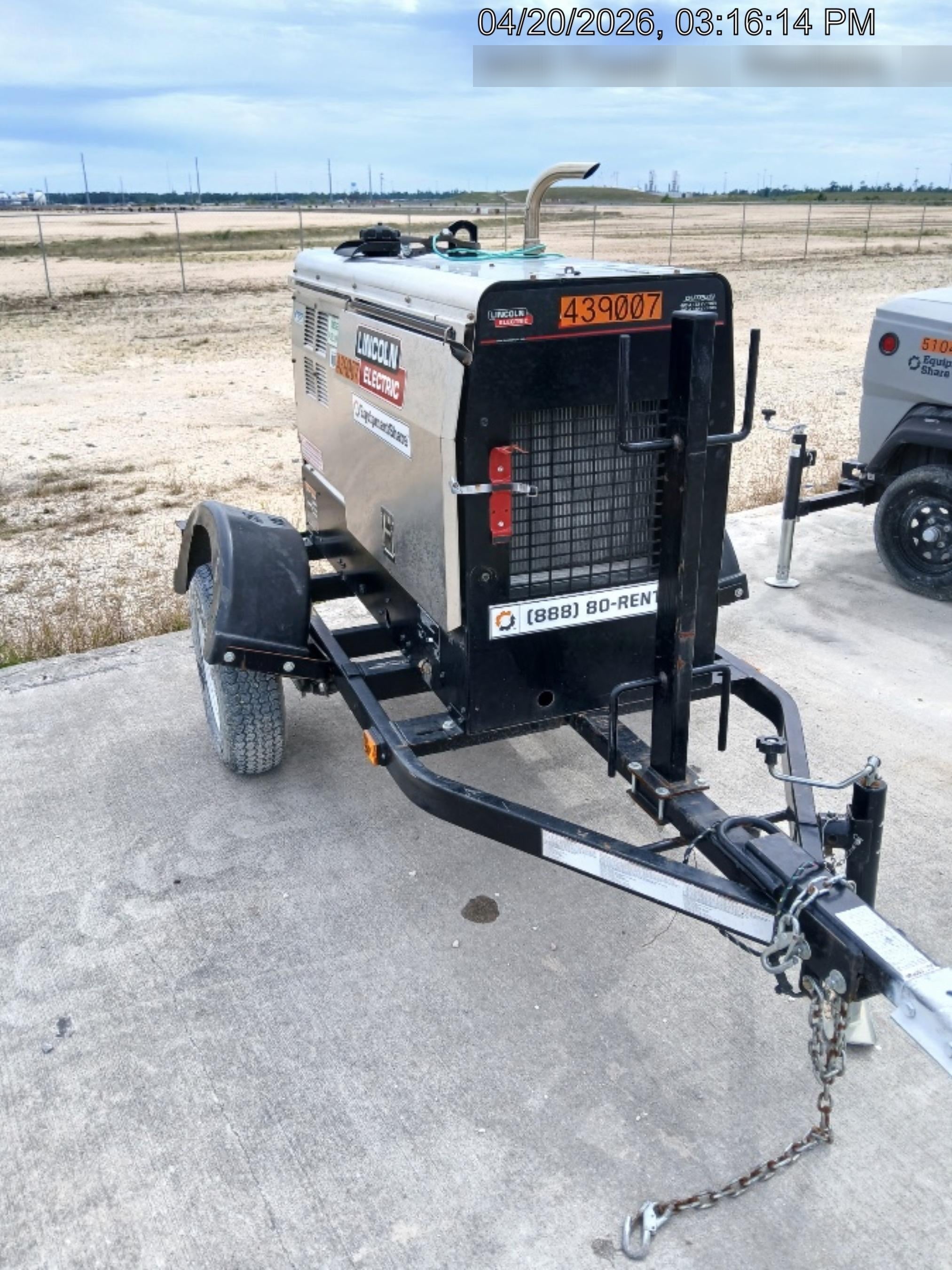 2024 Lincoln Electric LE400 Kubota V1505, Trlr, Cable Rack, Light Kit, ES Decals, T3