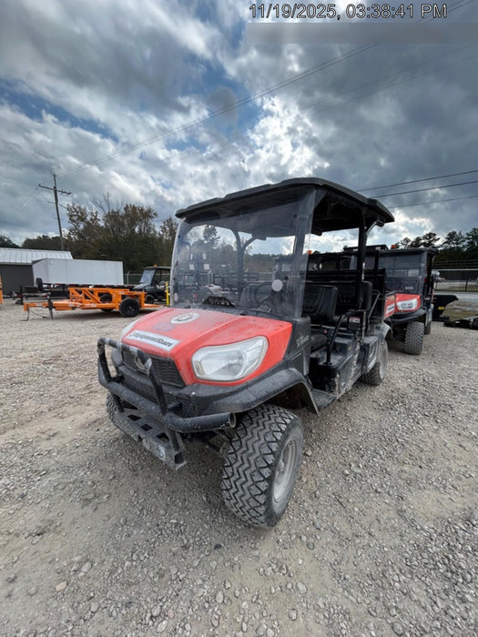 2021 Kubota RTV-X1140W-H Plastic Canopy, Windshield Acrylic Clear, LED Strobe Light, Wire Harness Kit, Back up Alarm
