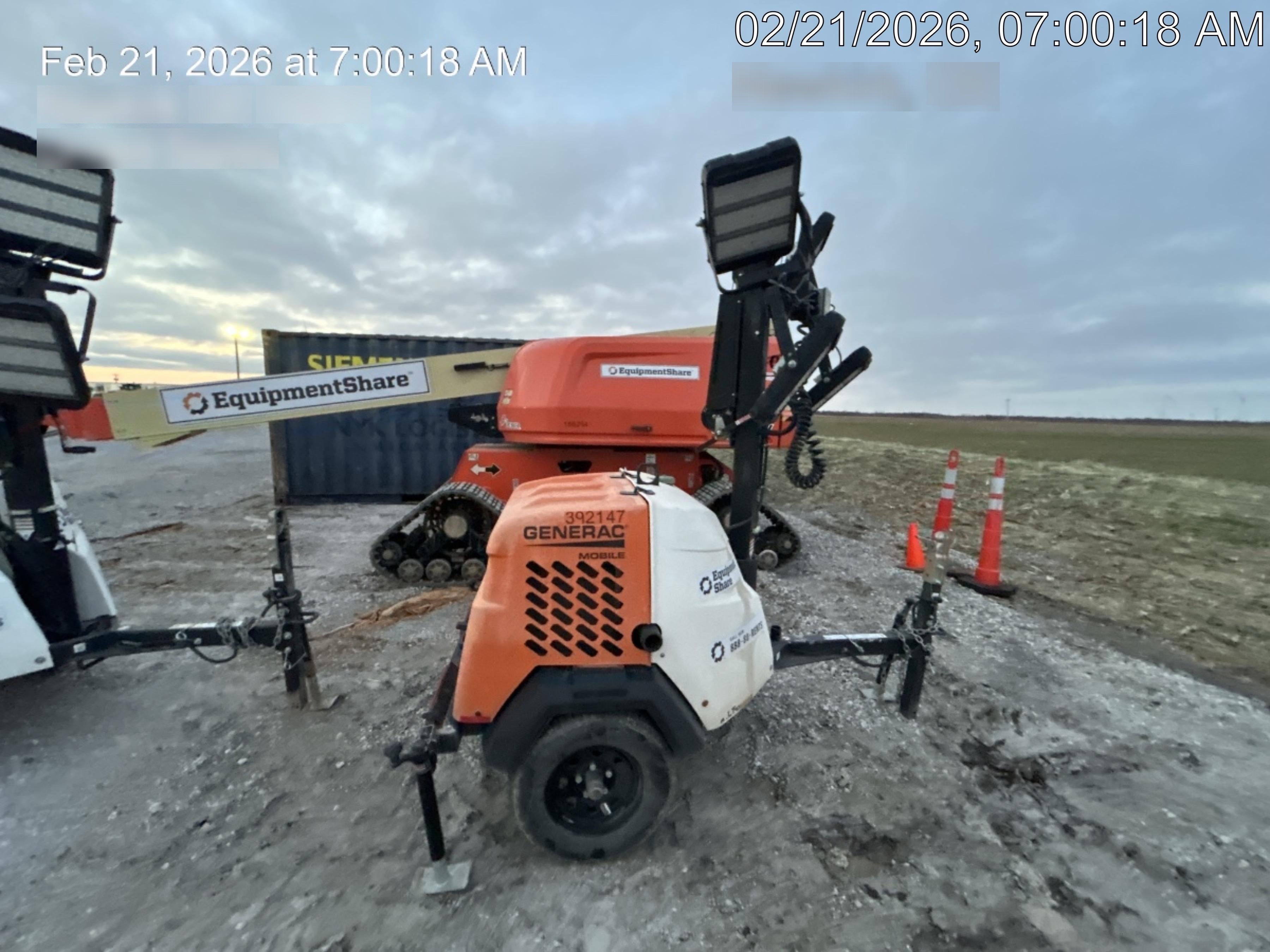 2024 Generac MLT2 Diesel, Flex Switch 120V Input, Powerzone Controller, 
(4) 320W LED Lights, 4kW Generator, 39.9 Gal Fuel Tank, 2" Ball, T3