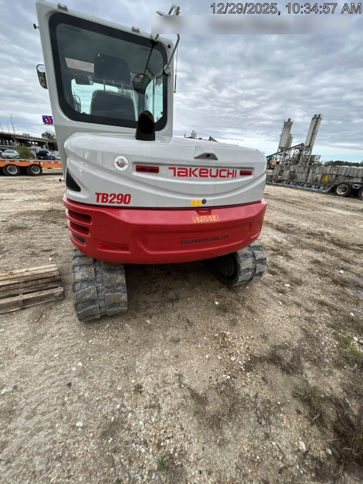 2025 TAKEUCHI TB290-CR