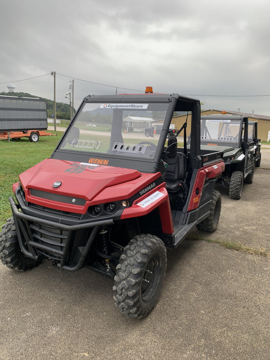 2021 Yanmar YU1000 Canopy, Steel Wheel, Poly WindShield, Beacon, Backup Alarm