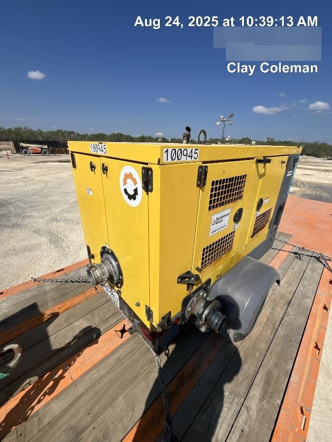 2020 ATLAS COPCO PAS 100 HF CS Enclosed