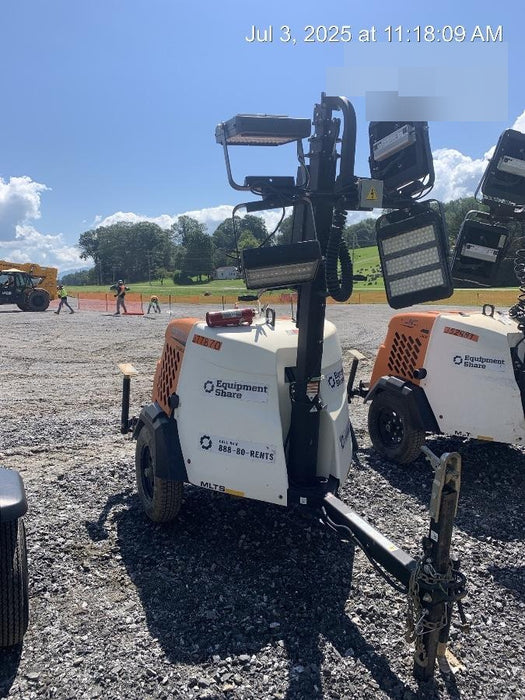 2023 Generac MLT2 Diesel, Flex Switch 120V Input, Powerzone Controller, 
(4) 320W LED Lights, 4kW Generator, 39.9 Gal Fuel Tank, 2" Ball, T3