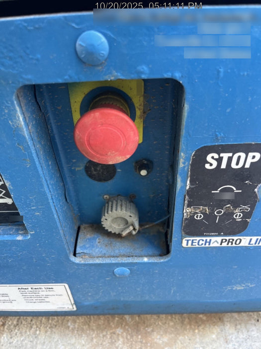 2019 Genie GS-1930 Fixed rails with chain Entry