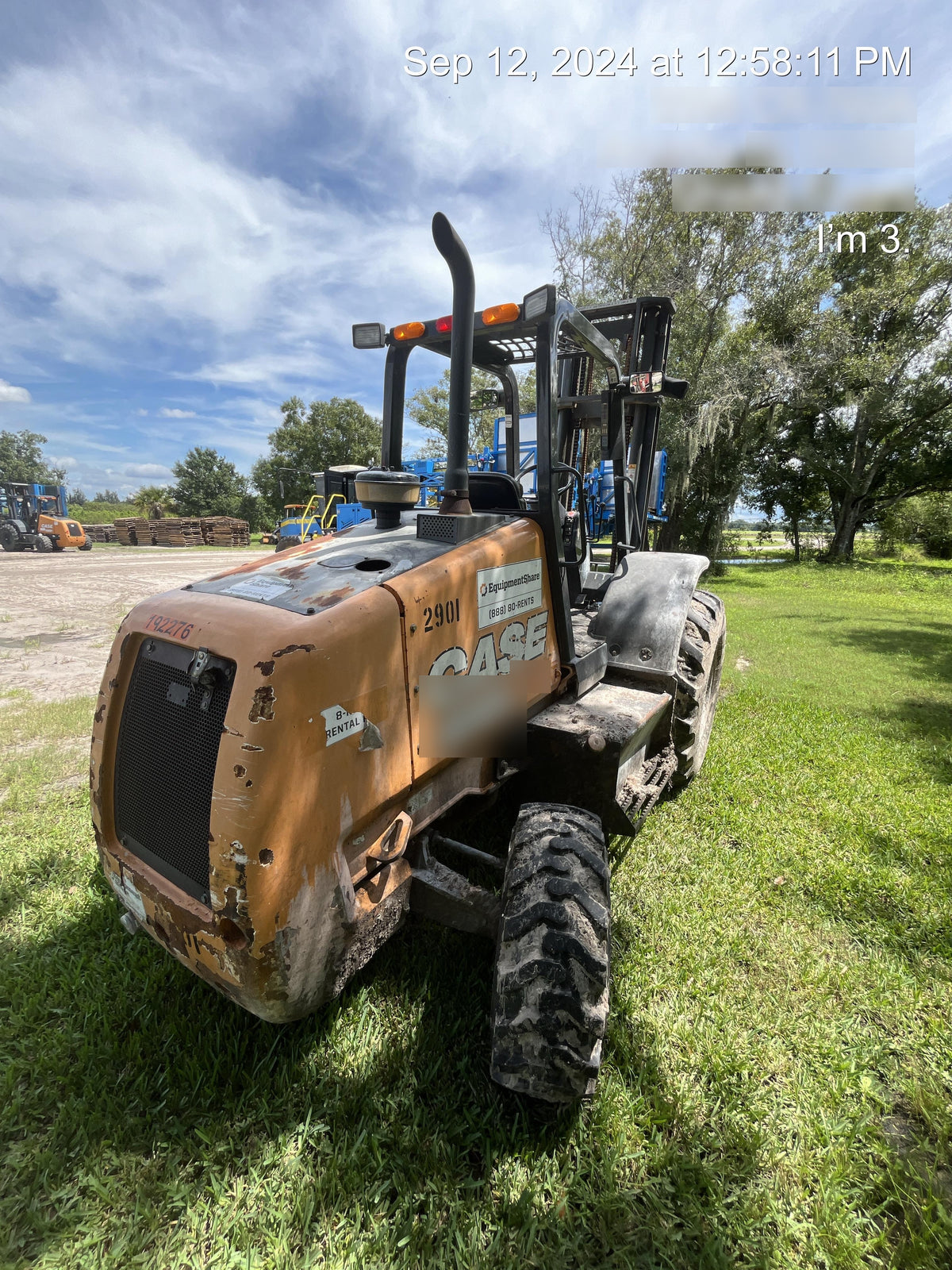 2018 CASE 586H
