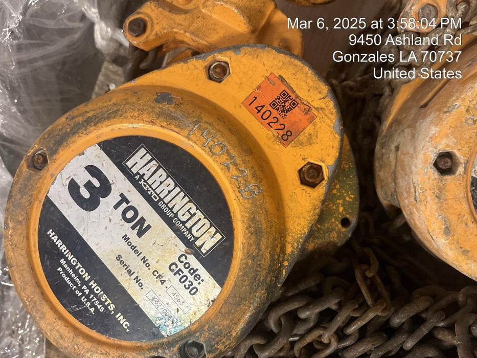 2021 HARRINGTON CF030-20