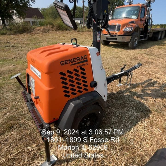 2024 Generac MLT2 Diesel, Flex Switch 120V Input, Powerzone Controller, 
(4) 320W LED Lights, 4kW Generator, 39.9 Gal Fuel Tank, 2" Ball, T3