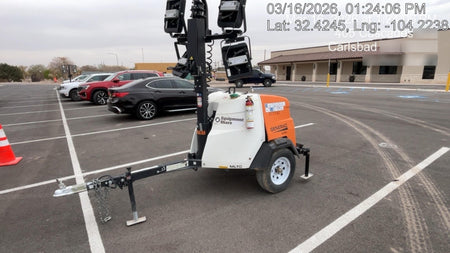 2023 Generac MLT2 Diesel, Flex Switch 120V Input, Powerzone Controller, 
(4) 320W LED Lights, 4kW Generator, 39.9 Gal Fuel Tank, 2" Ball, T3