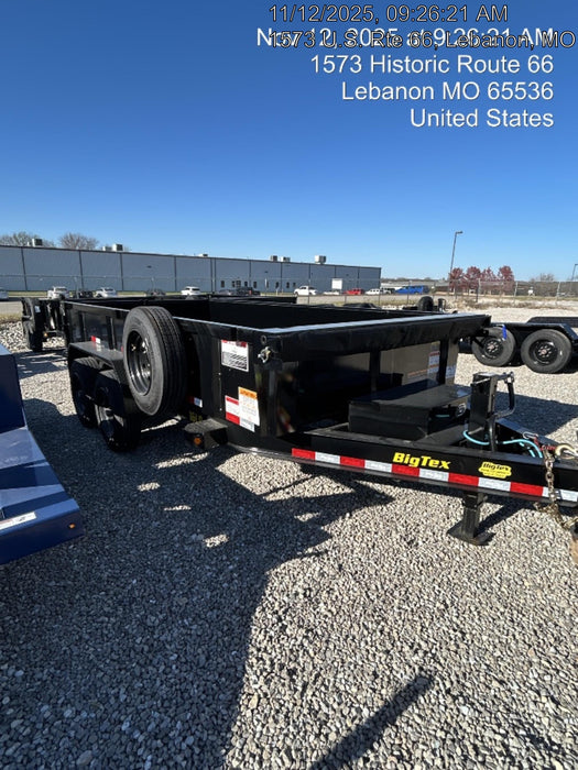 2025 BIG TEX TRAILER 16LP-14BK6SIRPD