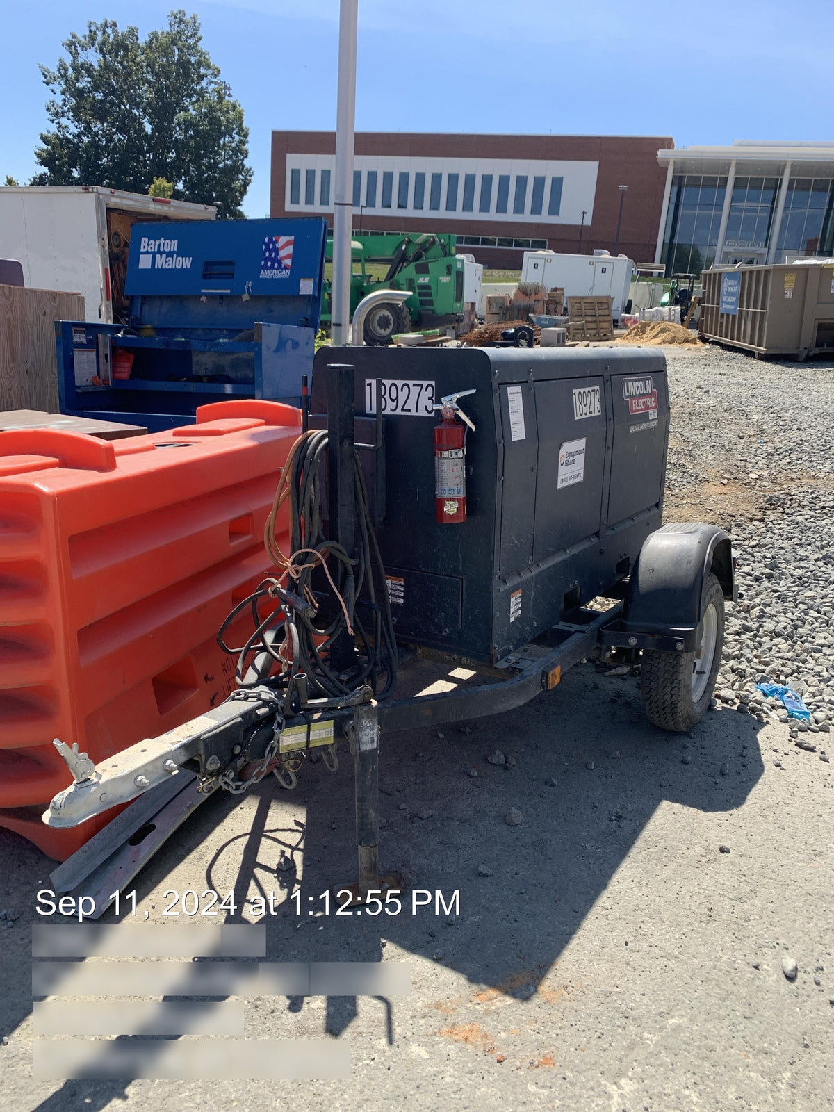 2021 Lincoln Electric Dual Maverick 200/200X Ready Pak 3, Includes Trailer, Cable Rack, Fender Light Kit
