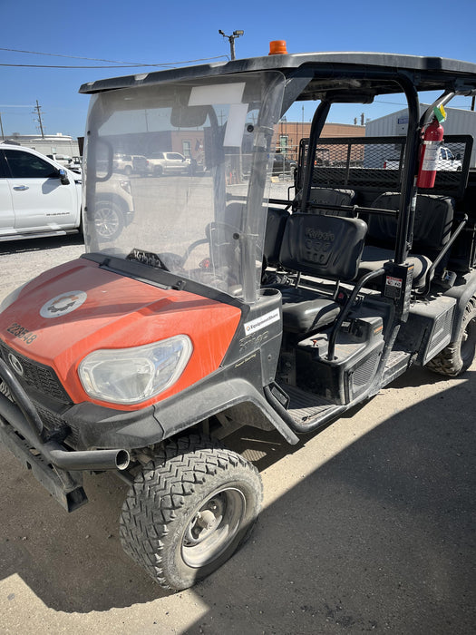 2022 Kubota RTV-X1140W-H Plastic Canopy, Windshield Acrylic Clear, LED Strobe Light, Wire Harness Kit, Back up Alarm