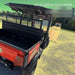 2022 Kubota RTV-X1140W-H Plastic Canopy, Windshield Acrylic Clear, LED Strobe Light, Wire Harness Kit, Back up Alarm