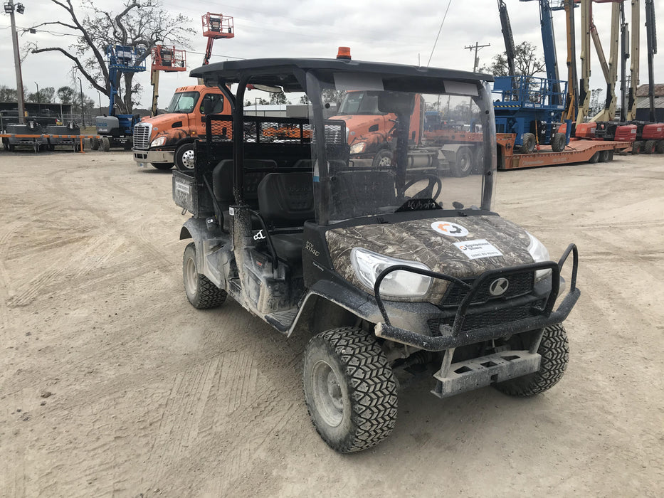 2020 Kubota RTV-X1140 CAMO, CANOPY, STROBE, BACK UP ALARM, WINDSHIELD, FIRE EXT