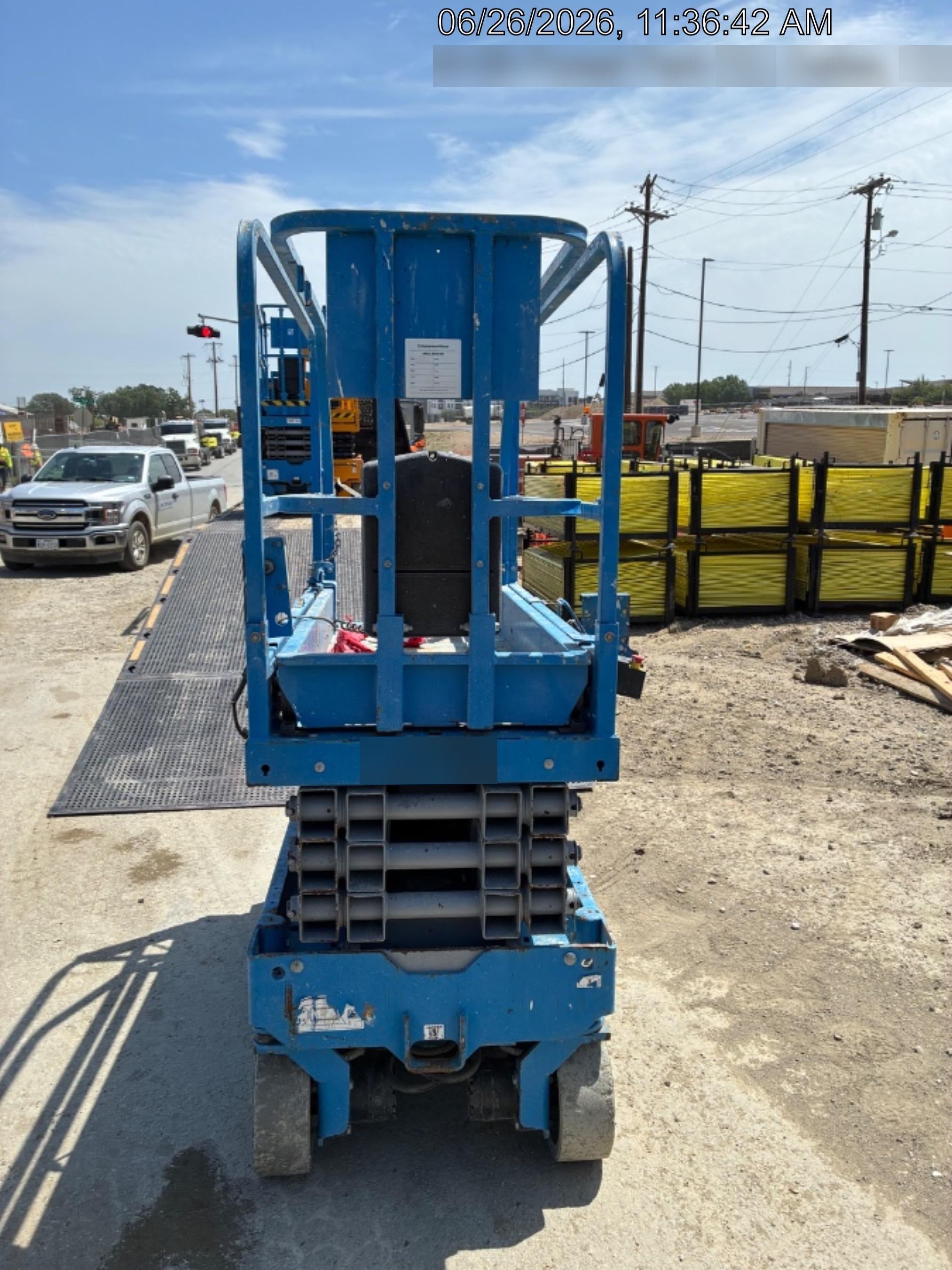 2019 Genie GS-1930 Fixed Rails with Chain Entry