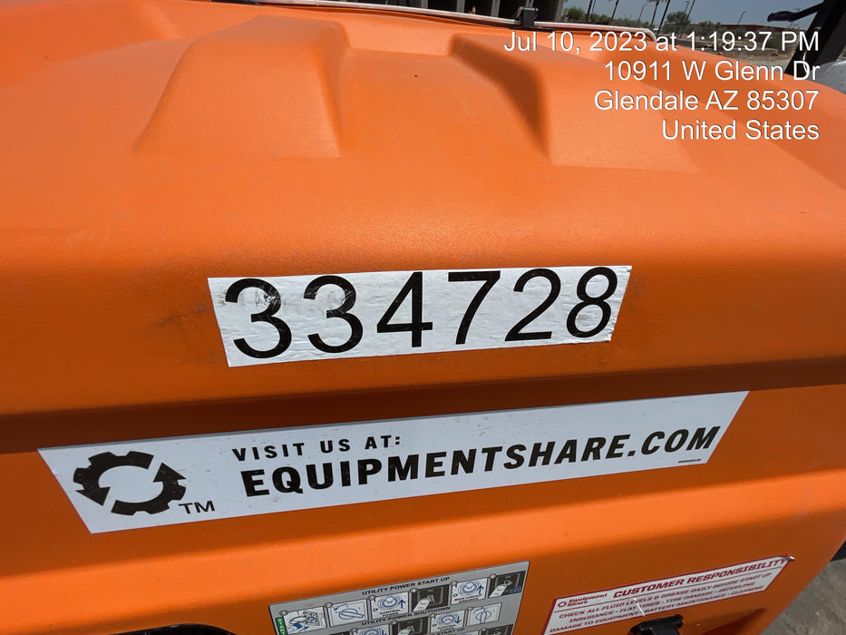 2023 Generac MLT2 Diesel, Flex Switch 120V Input, Powerzone Controller, (4) 320W LED Lights, 4kW Generator, 39.9 Gal Fuel Tank, 2" Ball, T3