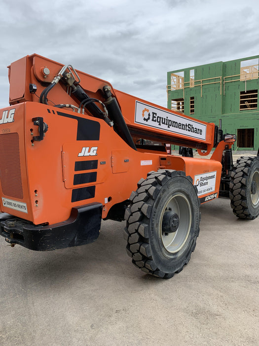 2020 Skytrak 10054 Cab/Heat/Air, Solid Tires, Work Lights, Beacon, Aux Hydraulics, Back up Alarm, Lifting Eye, ES Decals